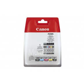 CANON Tinte Multipack PGI580/CLI581 schwarz, cyan, magenta, gelb