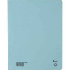 BENE Dreiflügelmappe 81700 A4 aus Recyclingkarton blau