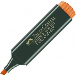 FABER-CASTELL Textmarker 48 Refill orange