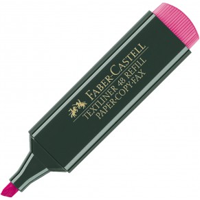 FABER-CASTELL Textmarker 48 Refill rosa