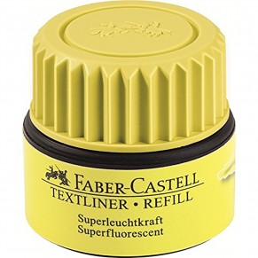 FABER-CASTELL Nachfüllung für Textliner 30 ml gelb