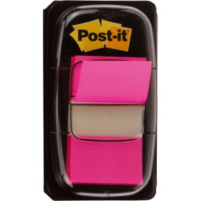 POST-IT® Index I680-21 50 Haftstreifen im Spender 25,4 x 43,2 mm pink