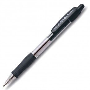 PILOT Druckkugelschreiber Super Grip M schwarz