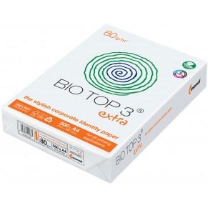 BIOTOP3 Kopierpapier DIN A4 80 g/m² 500 Blatt naturweiß