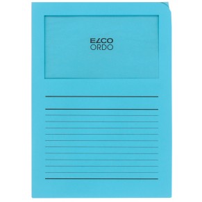 ELCO Ordo-Mappe A4 100 Stück pastellblau