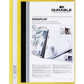 DURABLE Angebotshefter 2579 Duraplus A4 Überbreite gelb