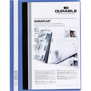 DURABLE Angebotshefter 2579 Duraplus A4 Überbreite blau