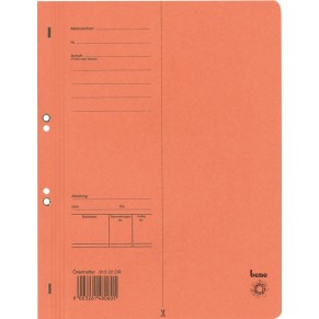 BENE Ösenhefter 81322 A4 aus Recyclingkarton orange