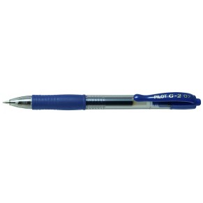 PILOT Gelschreiber G2-7 0,4 mm schwarz/blau