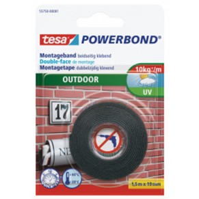 TESA Montageband Outdoor 19 mm x 1,5 m