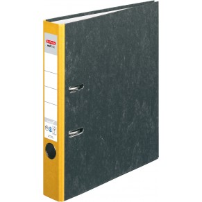 HERLITZ Ordner A4 5 cm gelb