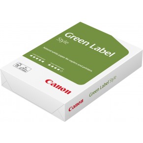 CANON Kopierpapier Green Label Style DIN A4 80 g/m² 500 Blatt naturweiß