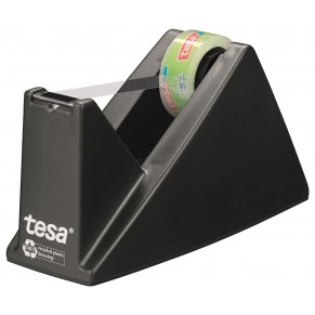 TESA Tischabroller Easy Cut 59327 19 mm x 33 m schwarz