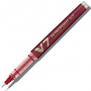 PILOT Tintenroller Hi-Tecpoint V7 Grip 0,4 mm rot