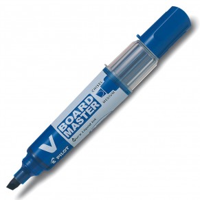 PILOT Whiteboardmarker V-Board Master Begreen mit Keilspitze 2,2-5,2 mm blau