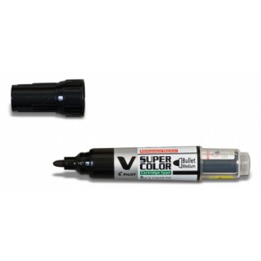 PILOT Permanentmarker 4034 V-Super Color schwarz