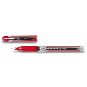 PILOT Tintenroller 2206 Hi-Tecpoint V5 Grip 0,3 mm rot