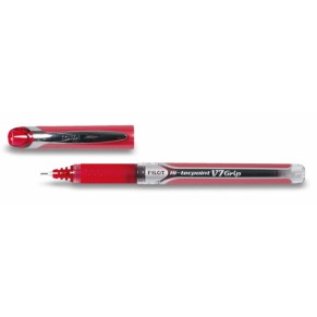 PILOT Tintenroller 2207 Hi-Tecpoint V7 Grip 0,4 mm rot