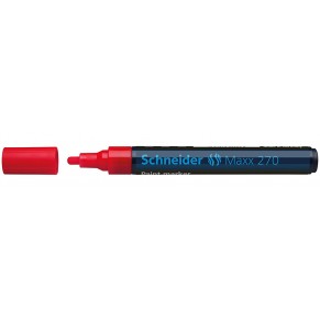 SCHNEIDER Lackmarker Maxx 270 Rundspitze 1-3 mm rot