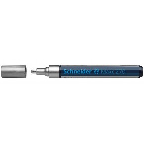 SCHNEIDER Lackmarker Maxx 270 Rundspitze 1-3 mm silber