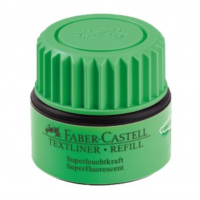 FABER-CASTELL Nachfüllung  für Textmarker 30 ml grün