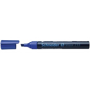 SCHNEIDER Permanentmarker Maxx 233 Keilspitze 1-5 mm blau