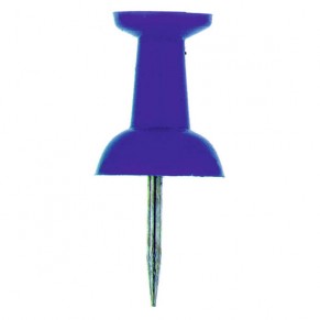 ALCO Pinnnadel 40 Stück 12 mm blau