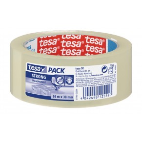 TESA Klebeband 57165 strong 38 mm x 66 m transparent