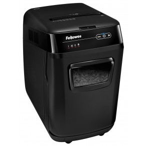 FELLOWES Aktenvernichter AutoMax 200C 4 x 38 mm Partikelschnitt schwarz