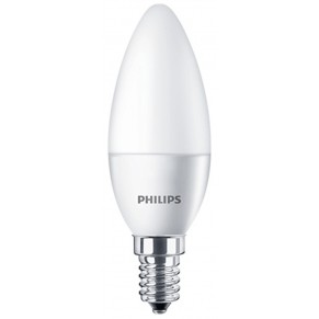 PHILIPS LED-Lampe Candle ND 4-25W E14 827 B35 FR matt