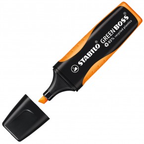 STABILO Textmarker 6070 Green Boss 2-5 mm orange