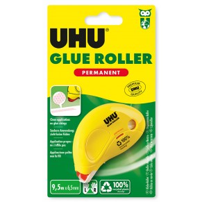 UHU Kleberoller 50465 permanent 6,5 mm x 9,5 m im Blister