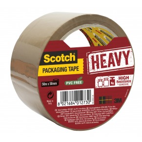 SCOTCH Verpackungsklebeband Heavy 1 Rolle 50mm x 50m braun