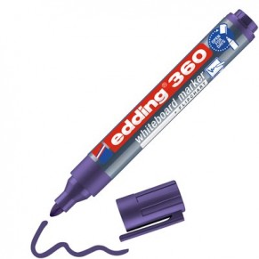 EDDING Whiteboardmarker 360 mit Rundspitze 1,5-3 mm violett