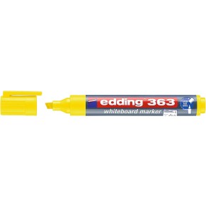 EDDING Whiteboardmarker 363 mit Keilspitze 1-5 mm gelb