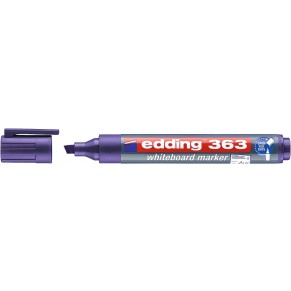 EDDING Whiteboardmarker 363 mit Keilspitze 1-5 mm violett