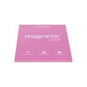 HELIT Haftnotizblock "the magnetic note" elektrostatisch 50 Blatt DIN A4 pink