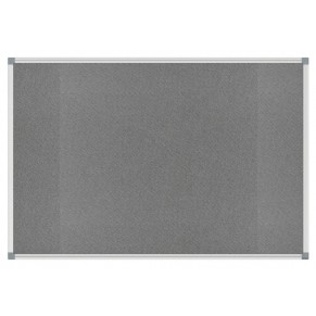 MAUL Pinnboard MAULstandard Textil 180 x 90 cm grau