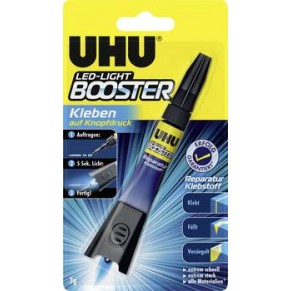 UHU UV-Kleber Booster LED-Light 3 g farblos