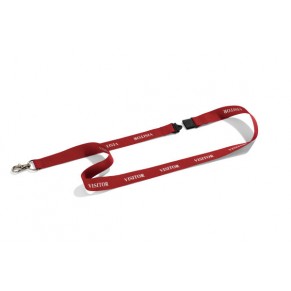 DURABLE Textilband VISITOR 8238 10 Stück rot