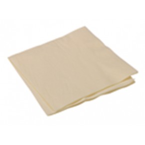 Serviette 250 Stück 1/4-Falz 2-lagig 33 x 33 cm creme