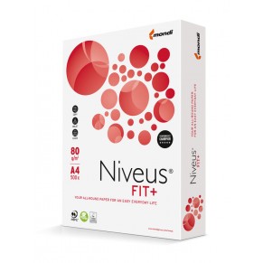 NIVEUS Kopierpapier Fit+ 500 Blatt DIN A4 80 g/m² hochweiß