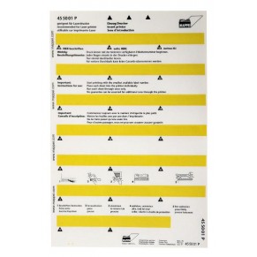 MAPPEI Selbstklebeprintreiter 455001P 100 Stück 55 x 10 mm gelb