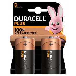 DURACELL PLUS Batterie 2 Stück D 1300/LR20