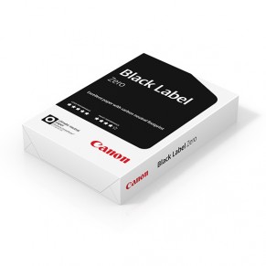 CANON Kopierpapier Black Label Zero DIN A4 500 Blatt 75 g/m² weiß