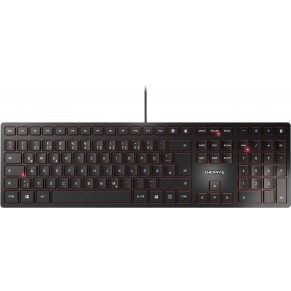 CHERRY Tastatur KC 6000 Slim USB mit Nummernblock schwarz