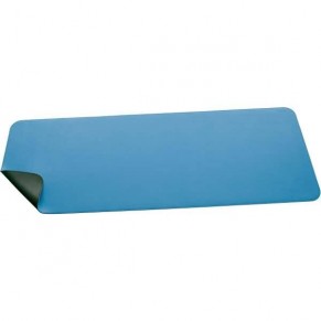 SIGEL Schreibunterlage SA602 Lederimitat einrollbar 80 x 30 cm blau/grün