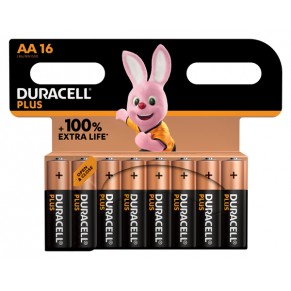 DURACELL Batterie Plus 16 Stück AA