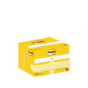 POST-IT® Haftnotizen 656-CY 12 Blöcke à 100 Blatt 51 x 76 mm gelb