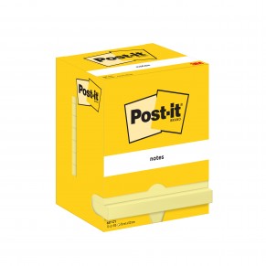 POST-IT® Haftnotizen 657-CY 12 Blöcke à 100 Blatt 76 x 102 mm gelb